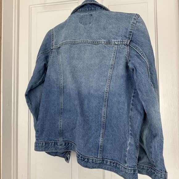 OshKosh Kids Denim Jean Jacket - Size 14 - Button Snap - Picture 5 of 7